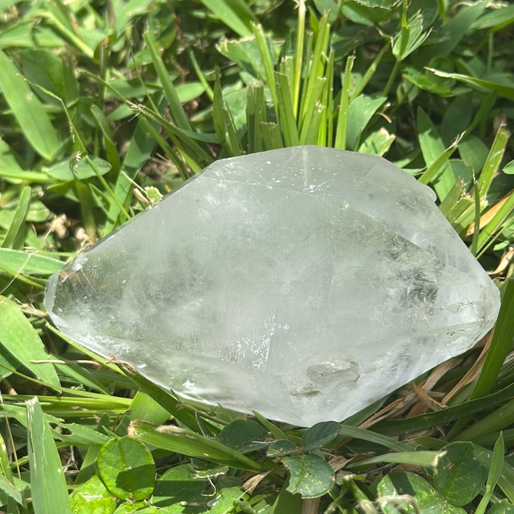 Premium Natural Clear Quartz Crystal DT 5.4 OZ #12